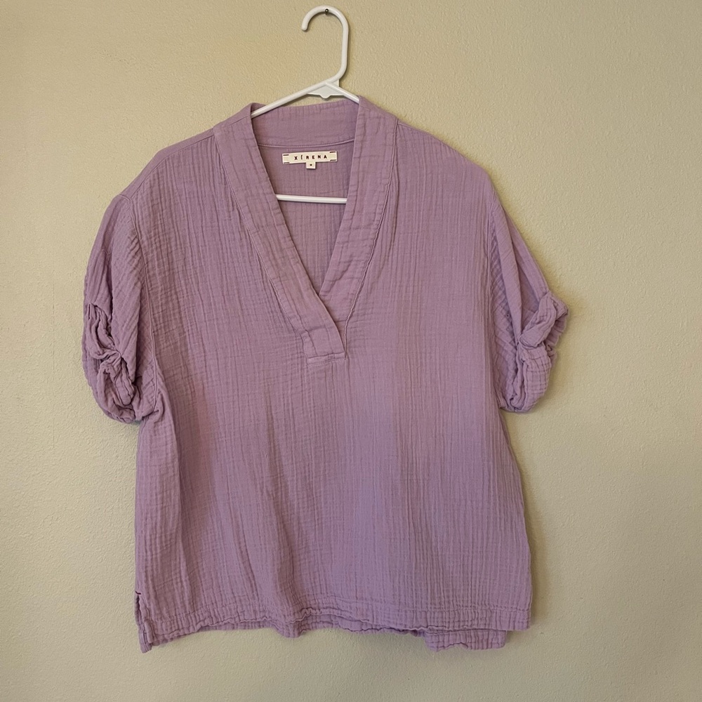 Xirena Size Small Lilac Blouse